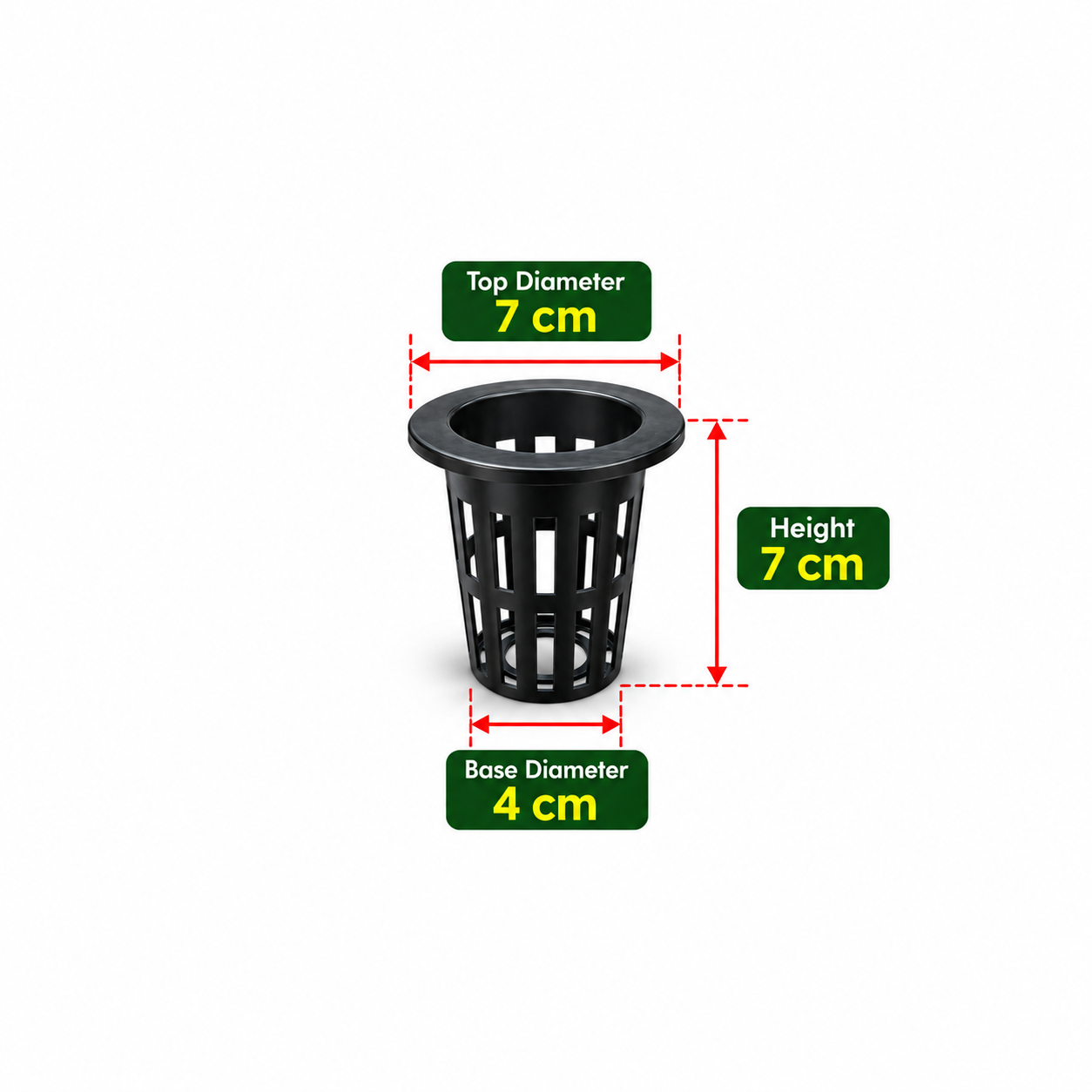 NFT cup for Hydroponic