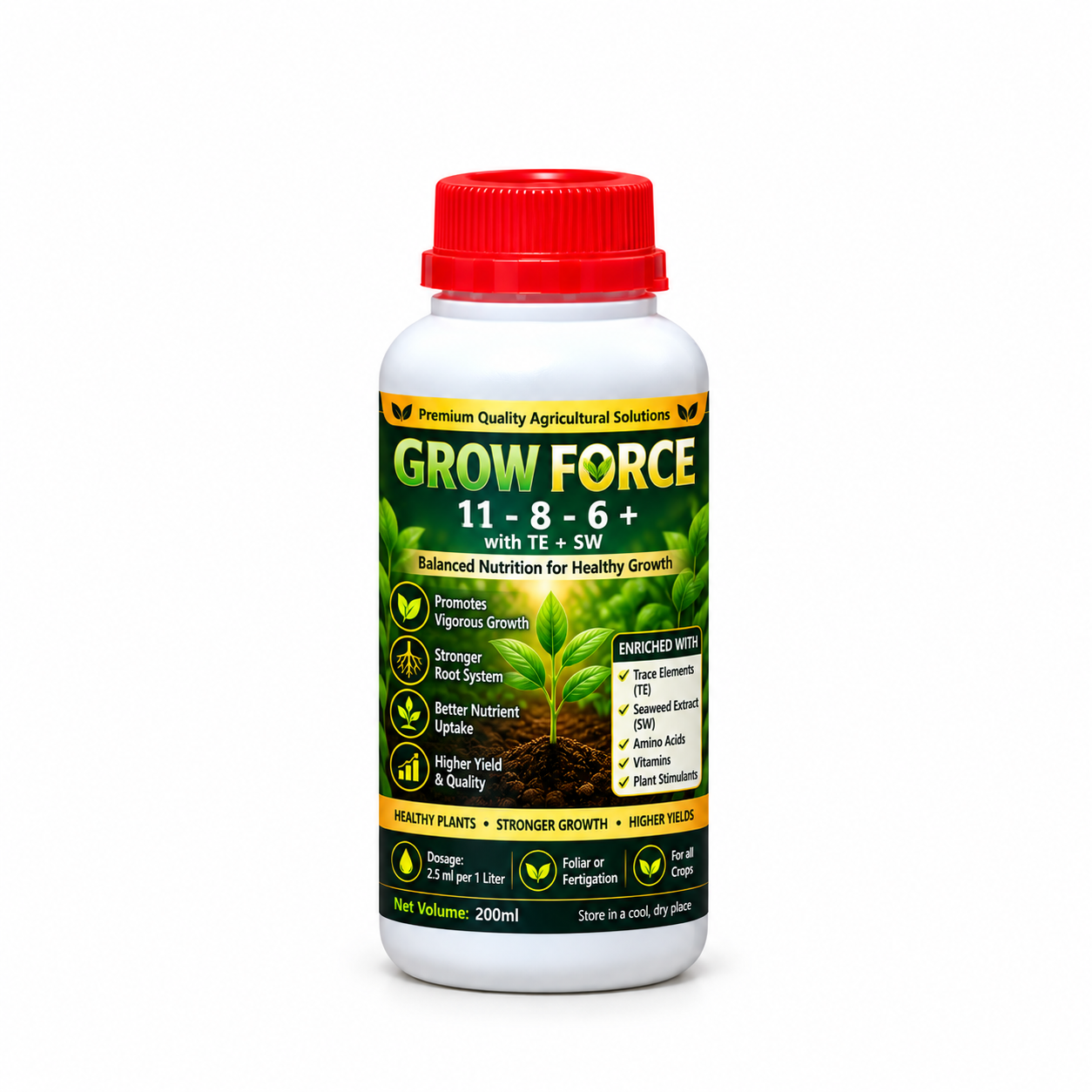 Grow Force 11-8-6+